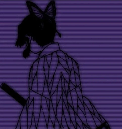 🙃 Стикер «Shinobu Kocho» для Telegram