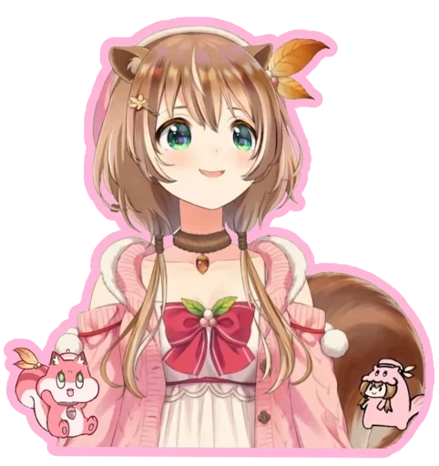 😍 Стикер «Ayunda Risu (hololive)» для Telegram
