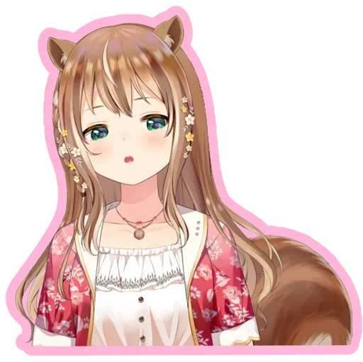 😍 Стикер «Ayunda Risu (hololive)» для Telegram