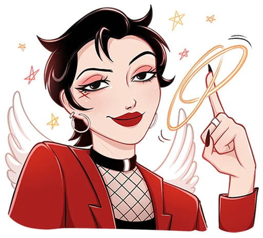 😏 Стикер «Азазель без надписей» для Telegram