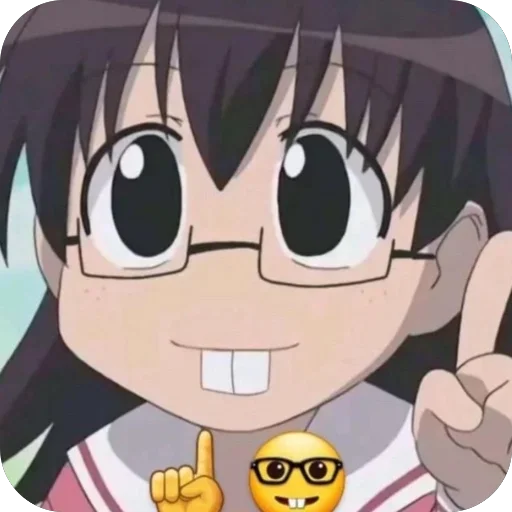 🧠 Стикер «Brainrot Azumanga Daioh» для Telegram