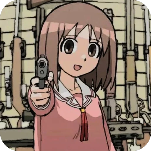 🔫 Стикер «Brainrot Azumanga Daioh» для Telegram