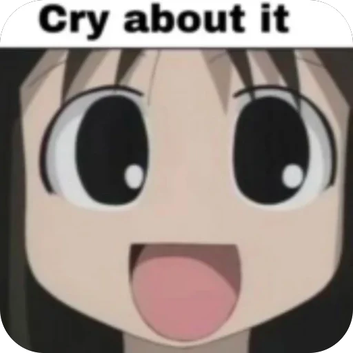 😭 Стикер «Brainrot Azumanga Daioh» для Telegram