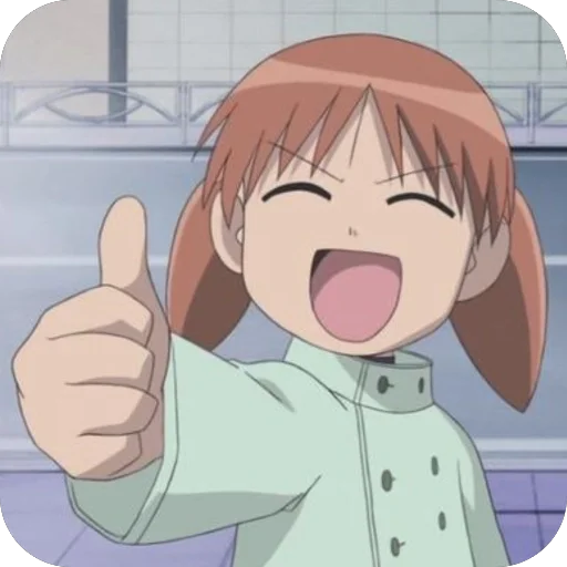 👍 Стикер «Brainrot Azumanga Daioh» для Telegram