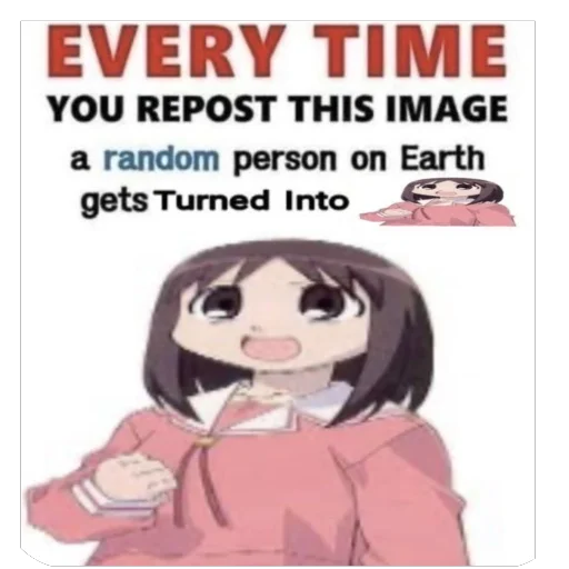 😱 Стикер «Brainrot Azumanga Daioh» для Telegram