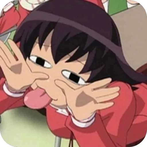 😝 Стикер «Brainrot Azumanga Daioh» для Telegram