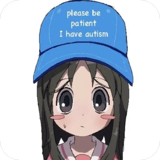 🧢 Стикер «Brainrot Azumanga Daioh» для Telegram