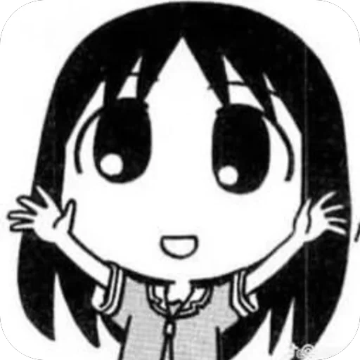 Стикерпак Brainrot Azumanga Daioh для Telegram