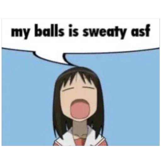🥱 Стикер «Brainrot Azumanga Daioh» для Telegram