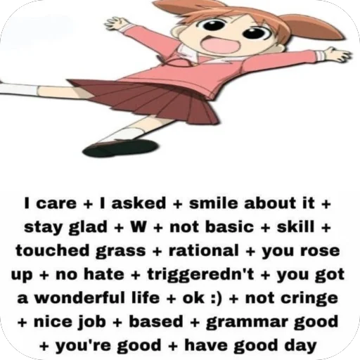 🥰 Стикер «Brainrot Azumanga Daioh» для Telegram