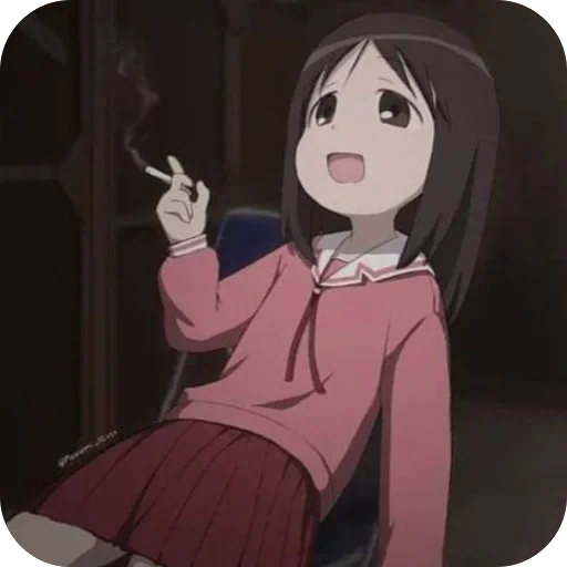 🚬 Стикер «Brainrot Azumanga Daioh» для Telegram