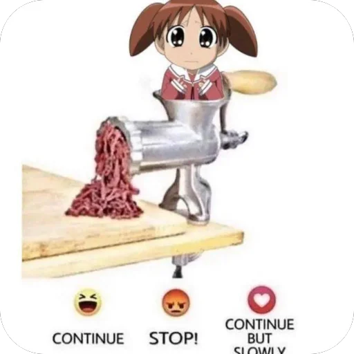 👼 Стикер «Brainrot Azumanga Daioh» для Telegram