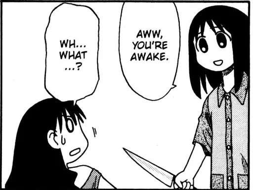 💀 Стикер «Azumanga Daioh» для Telegram
