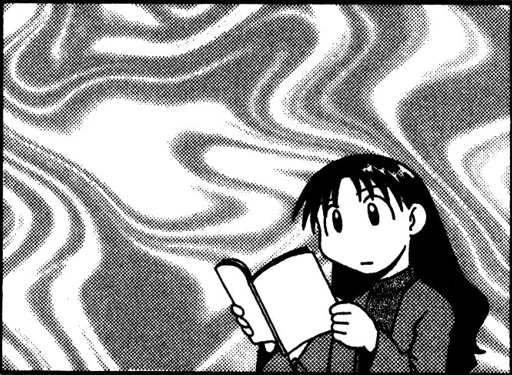 😦 Стикер «Azumanga Daioh» для Telegram