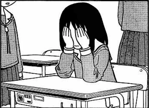 🤕 Стикер «Azumanga Daioh» для Telegram