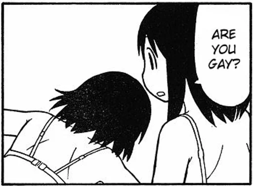 🏳️‍🌈 Стикер «Azumanga Daioh» для Telegram