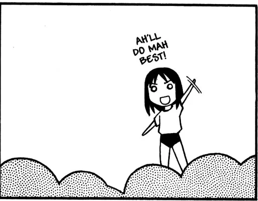 💪 Стикер «Azumanga Daioh» для Telegram