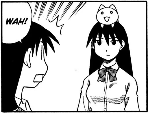 🥺 Стикер «Azumanga Daioh» для Telegram