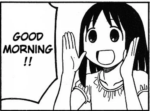 😃 Стикер «Azumanga Daioh» для Telegram