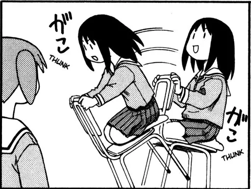 🤯 Стикер «Azumanga Daioh» для Telegram