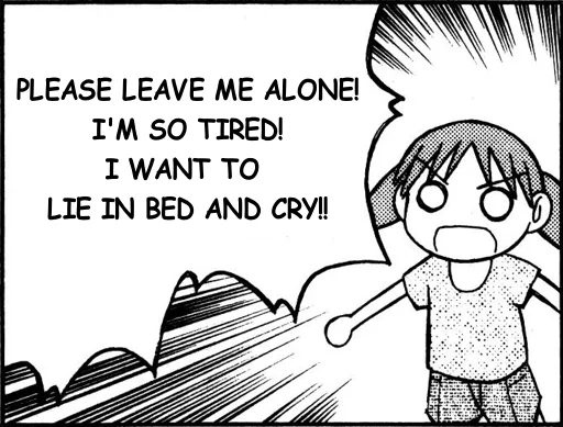 🤕 Стикер «Azumanga Daioh» для Telegram