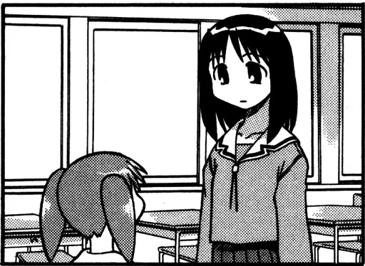 🤔 Стикер «Azumanga Daioh» для Telegram