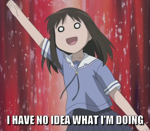 🙋‍♀️ Стикер «Azumanga Daioh and Mykhailo» для Telegram