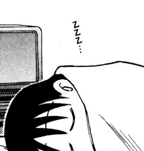 😴 Стикер «Azumanga Daioh and Mykhailo» для Telegram