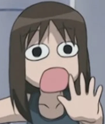 😨 Стикер «Azumanga Daioh and Mykhailo» для Telegram