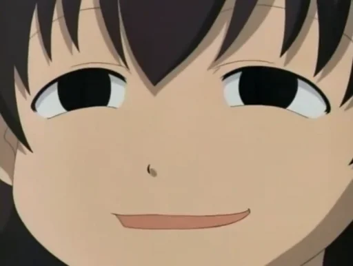 😈 Стикер «Azumanga Daioh and Mykhailo» для Telegram