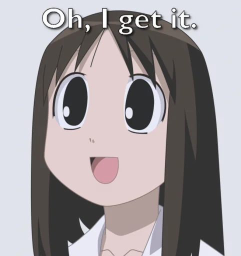 💡 Стикер «Azumanga Daioh and Mykhailo» для Telegram