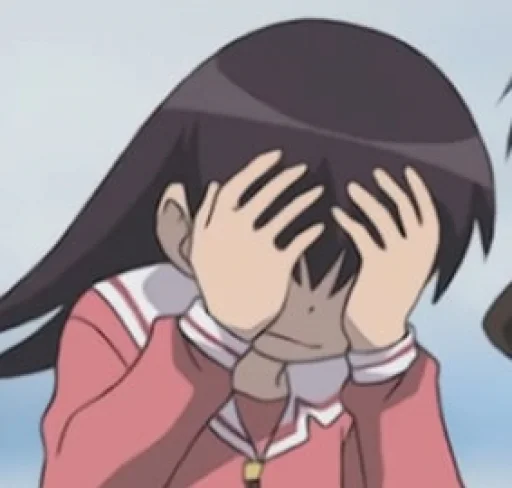 😖 Стикер «Azumanga Daioh and Mykhailo» для Telegram