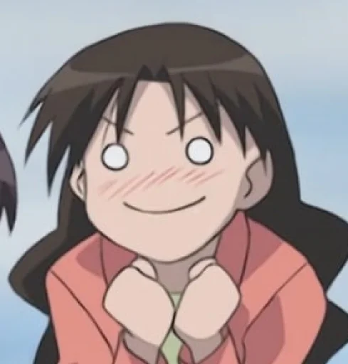 🤩 Стикер «Azumanga Daioh and Mykhailo» для Telegram