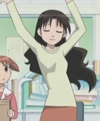 😎 Стикер «Azumanga Daioh and Mykhailo» для Telegram