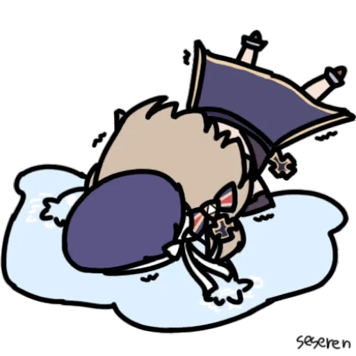 😭 Стикер «Azur Lane (Seseren)» для Telegram