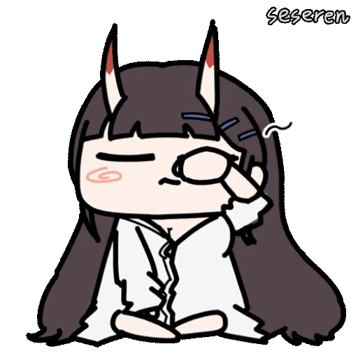 🥱 Стикер «Azur Lane (Seseren)» для Telegram