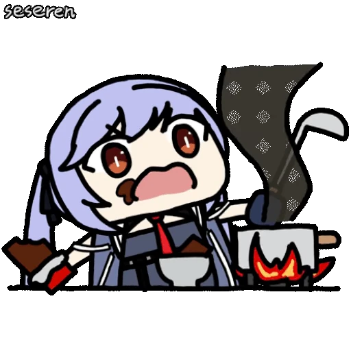 🍳 Стикер «Azur Lane (Seseren)» для Telegram