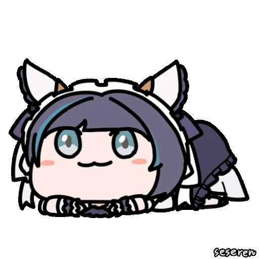 😺 Стикер «Azur Lane (Seseren)» для Telegram