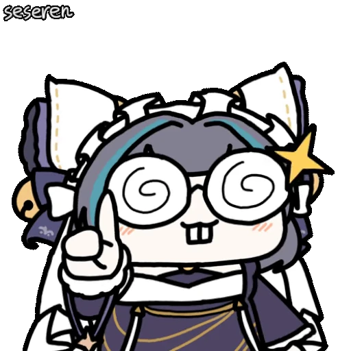 🤓 Стикер «Azur Lane (Seseren)» для Telegram