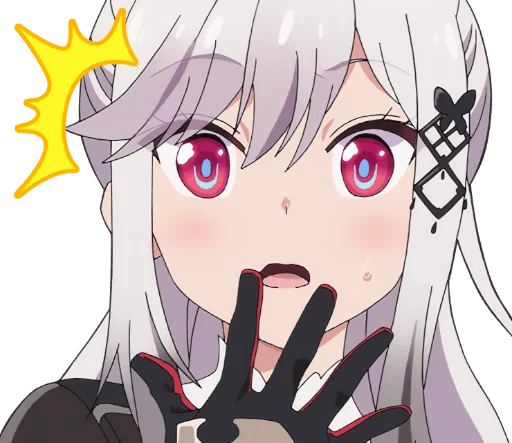 😳 Стикер «Azur Lane Slow Ahead» для Telegram