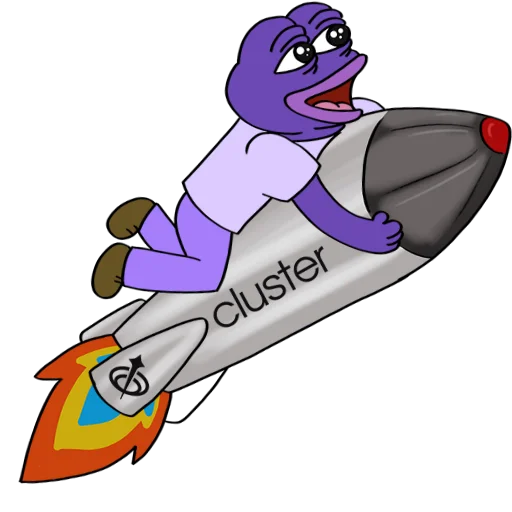 👍 Стикер «Cluster Revolution» для Telegram