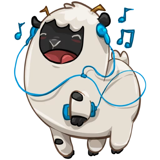 🎵 Стикер «Baach» для Telegram