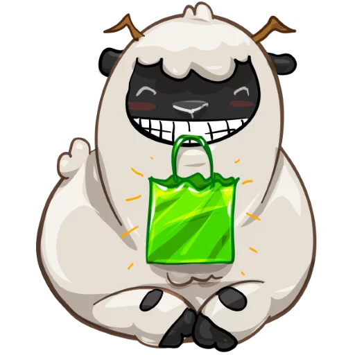 👛 Стикер «Baach» для Telegram