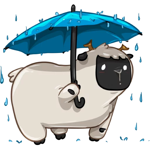 ☔ Стикер «Baach» для Telegram