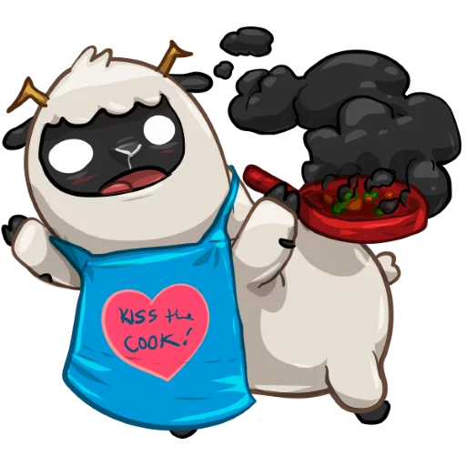 🍳 Стикер «Baach» для Telegram