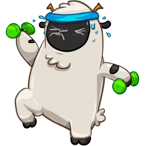💪 Стикер «Baach» для Telegram