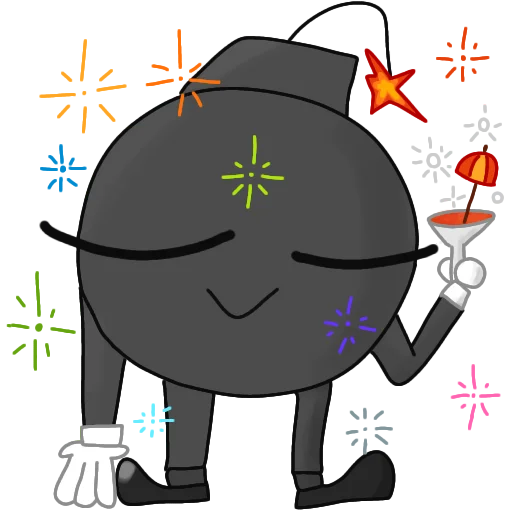 🎆 Стикер «Бабах Алахакбарович» для Telegram