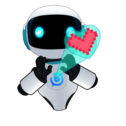 ❤️ Стикер «Babble AI» для Telegram