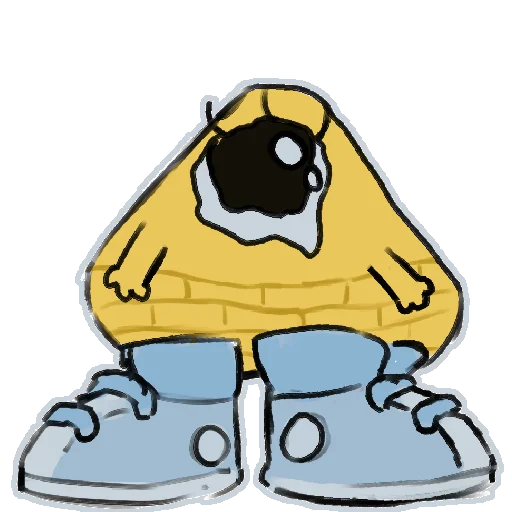 😰 Стикер «BA» для Telegram