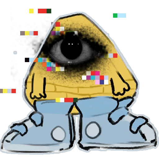🫥 Стикер «BA» для Telegram